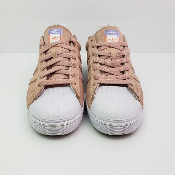 Adidas Superstar Vulc ADV Mens Sz 6.5 Womens Sz 7.5 Pale Pink Suede Skate Shoes main image 11